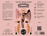 etiqueta rosa arcangel chamuel